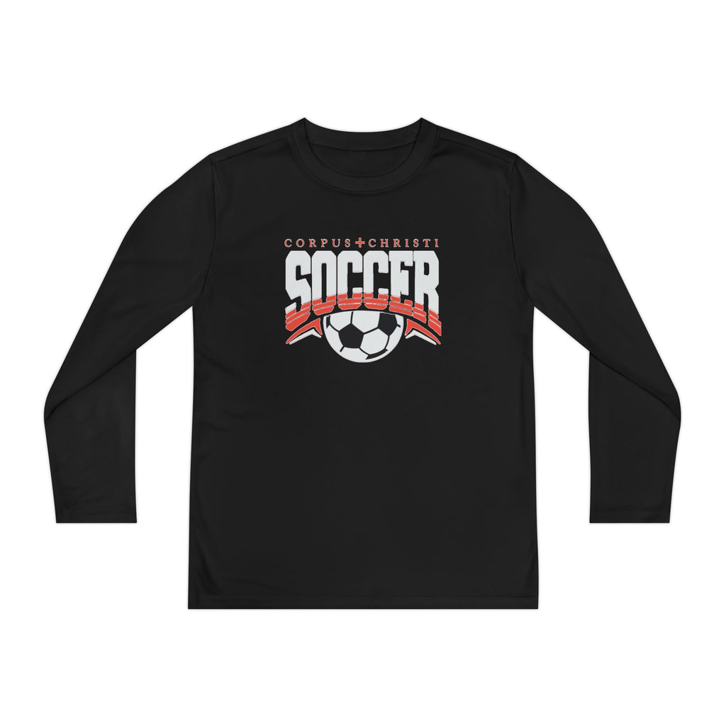 Youth Soccer Long Sleeve Tee — Corpus Christi Competitor Shirt