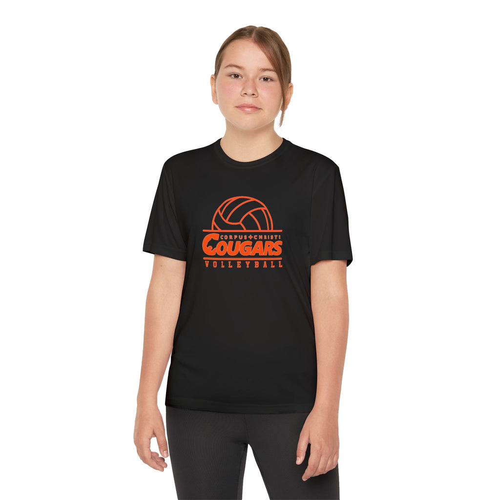 Youth Cougars Volleyball T-Shirt