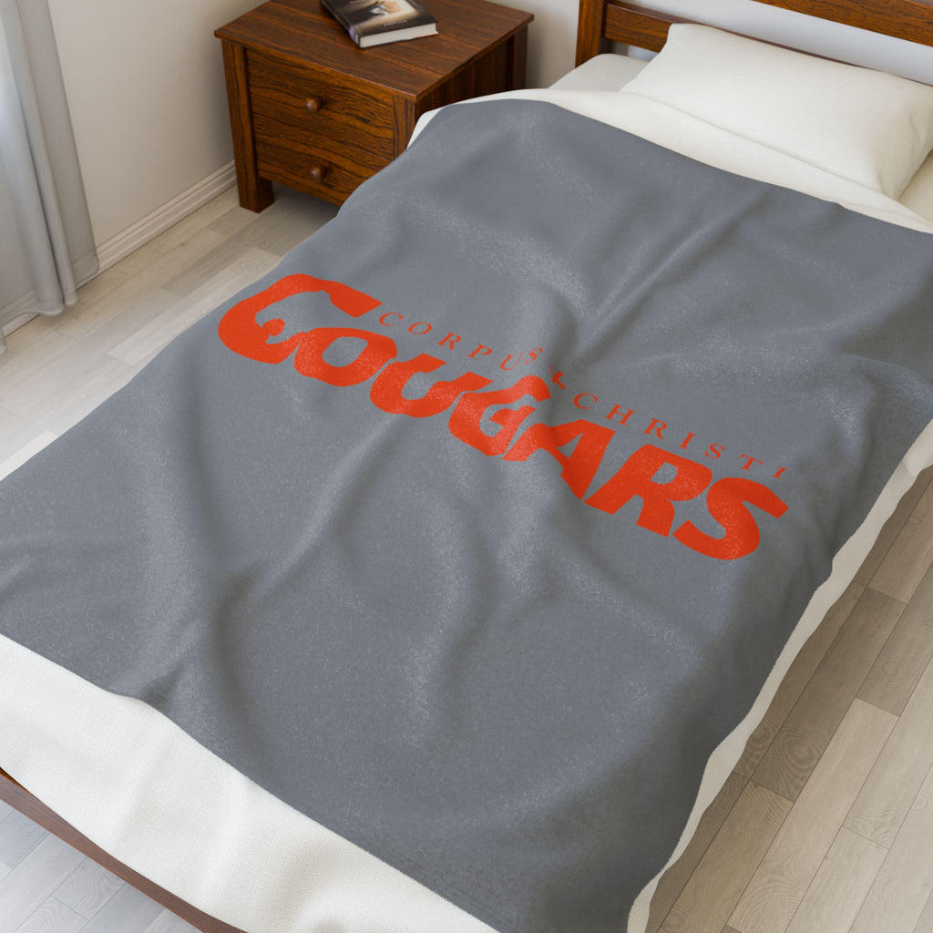 Fleece Blanket - Cougars Design