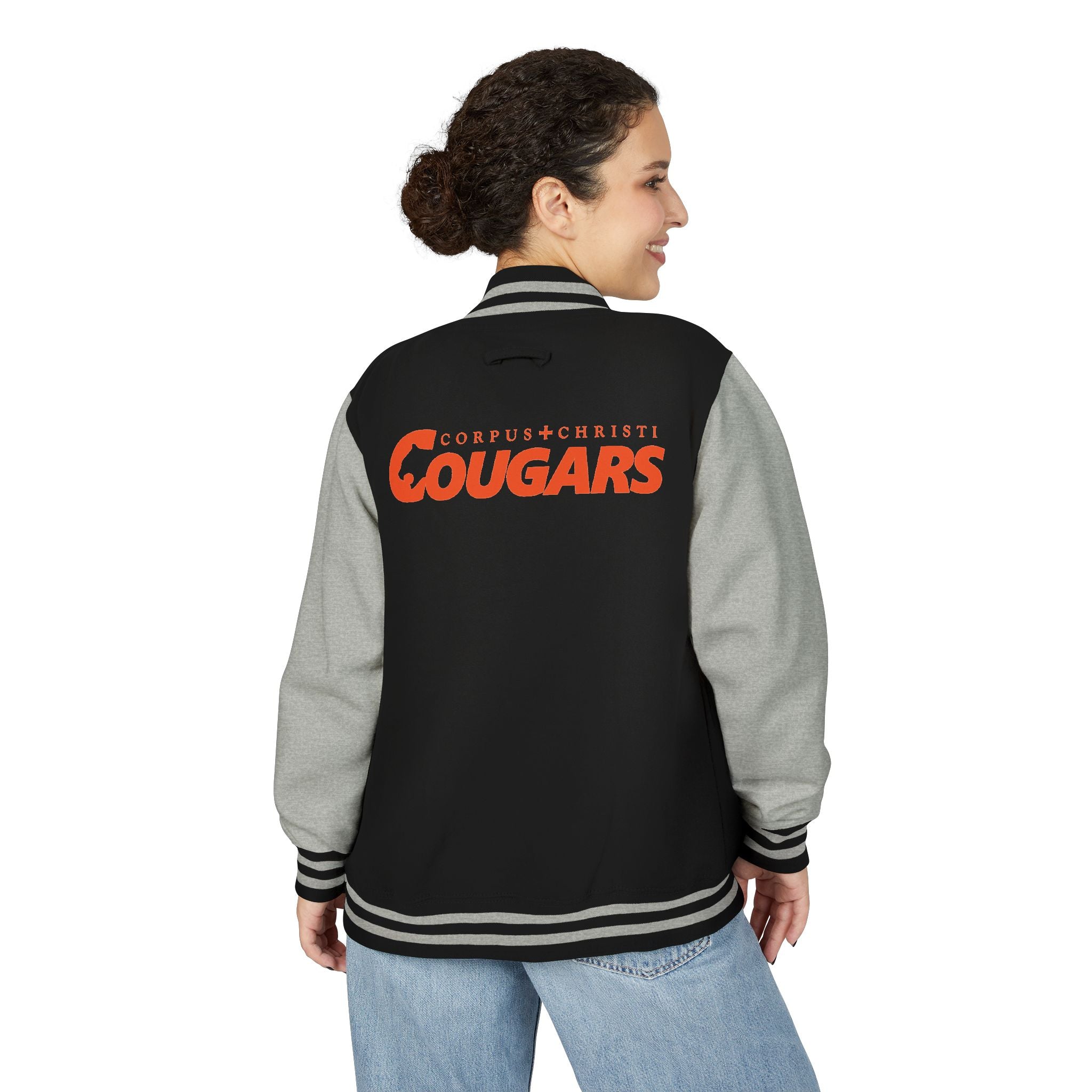 Personalizable Unisex Heavyweight Letterman Jacket