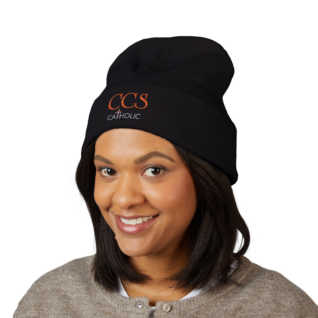 CCS Classic Cuffed Beanie with Embroidered Logo