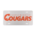 Vanity Plate - Cougars (CCS) Aluminum License Plate