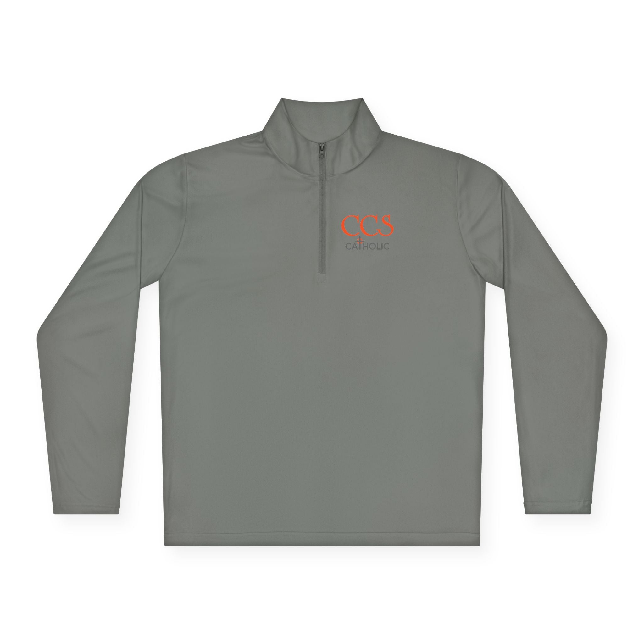 CCS Catholic Quarter-Zip Pullover — CCS Logo Lightweight Pullover