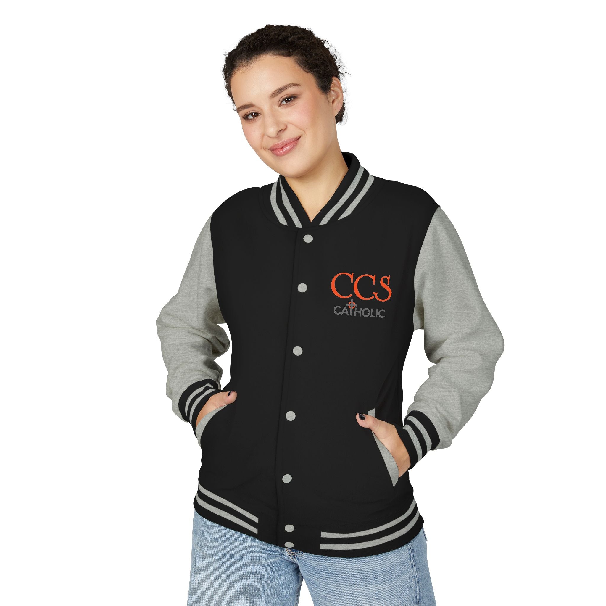 Personalizable Unisex Heavyweight Letterman Jacket