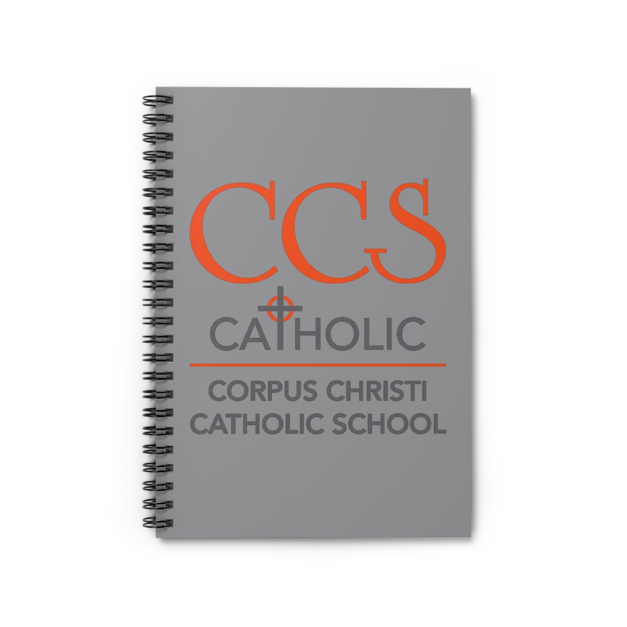 Corpus Christi Catholic School Spiral Notebook – CCS Logo Ruled Journal