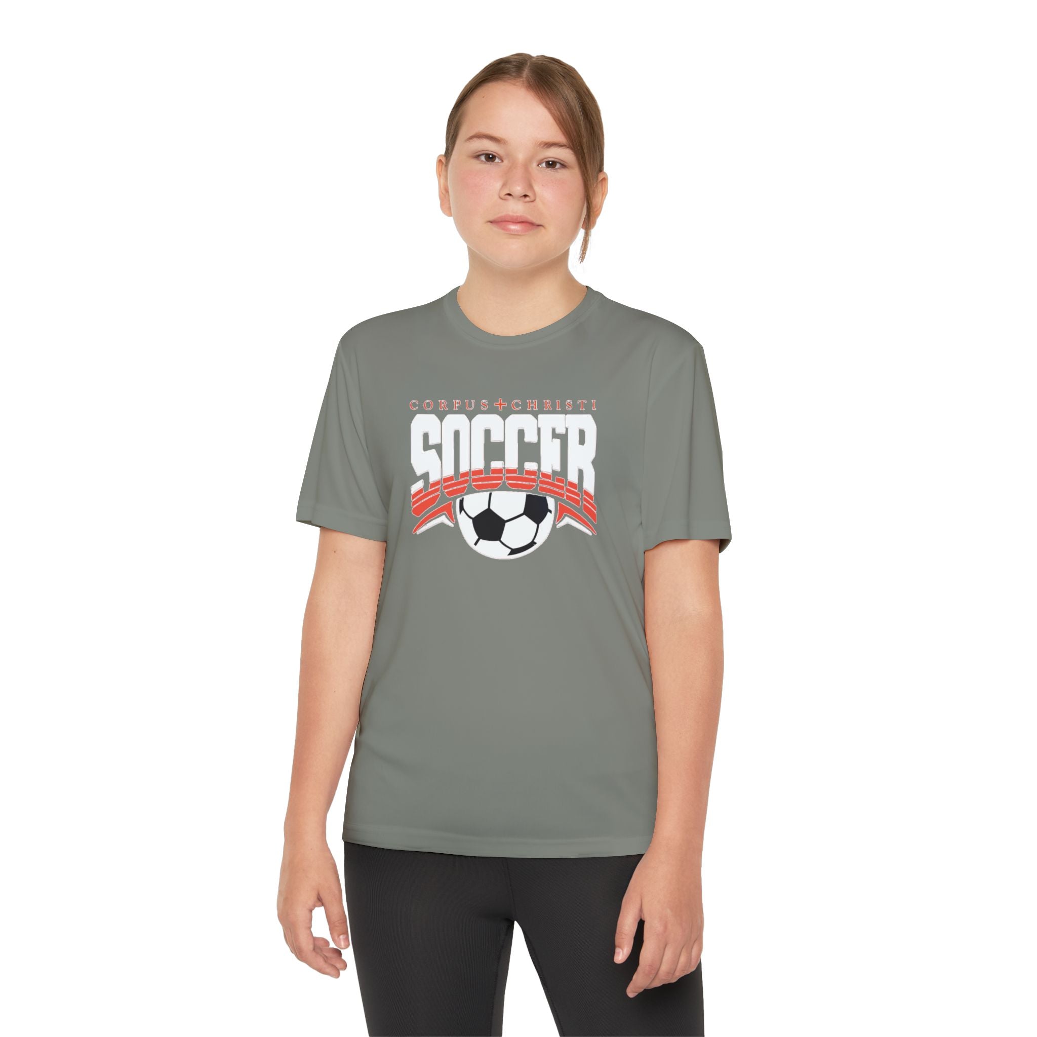 Youth Soccer Short Sleeve Tee — Corpus Christi Competitor Shirt