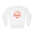 Cougars Basketball Youth Crewneck Sweatshirt