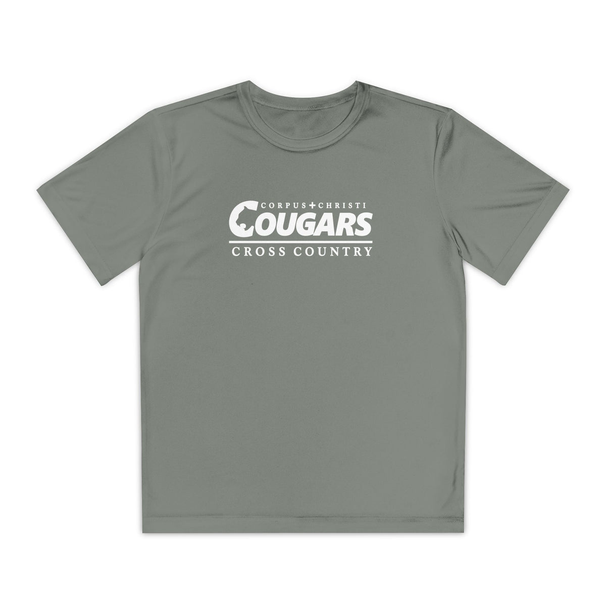 Youth Dry-Fit Cougars T-Shirt - Cross Country