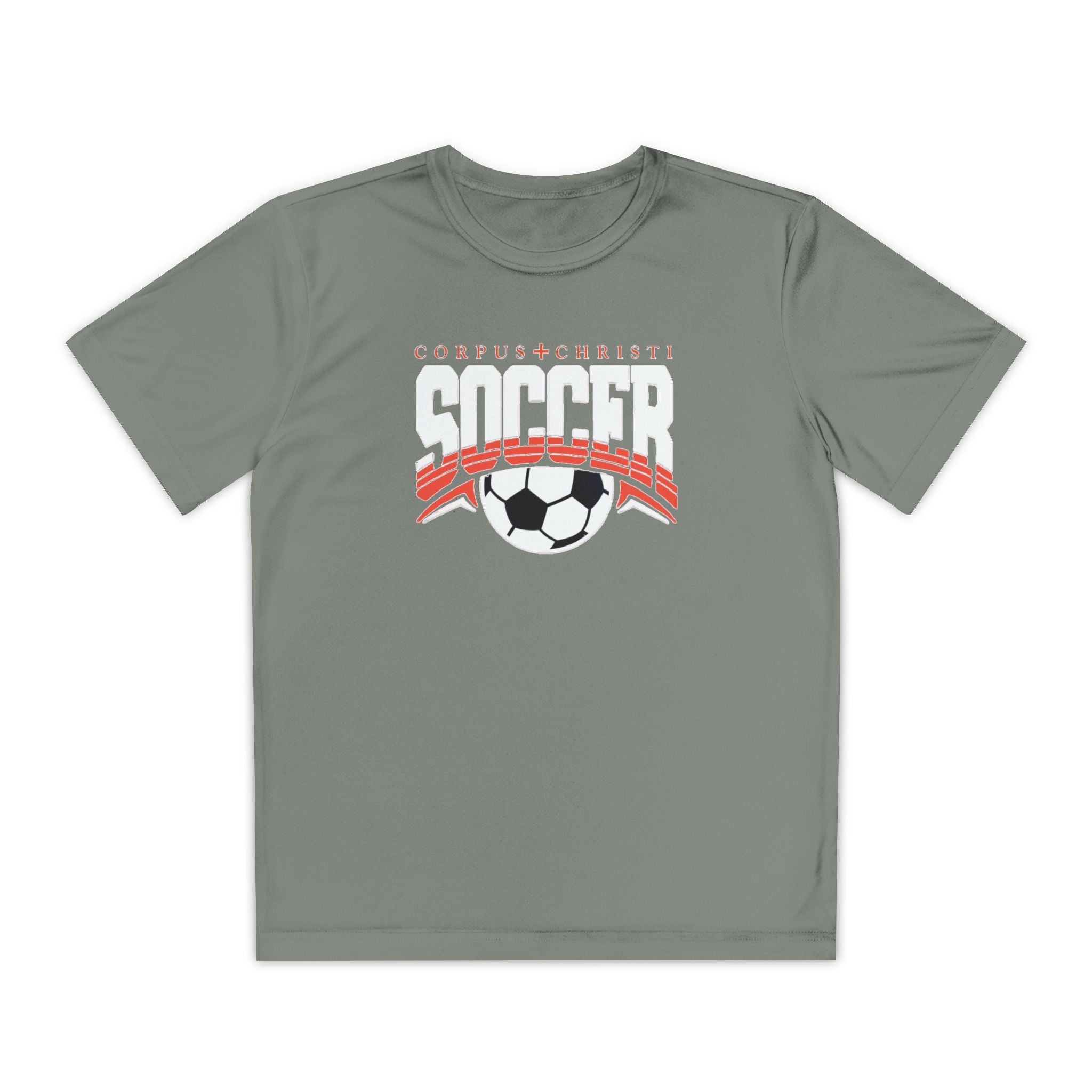 Youth Soccer Short Sleeve Tee — Corpus Christi Competitor Shirt