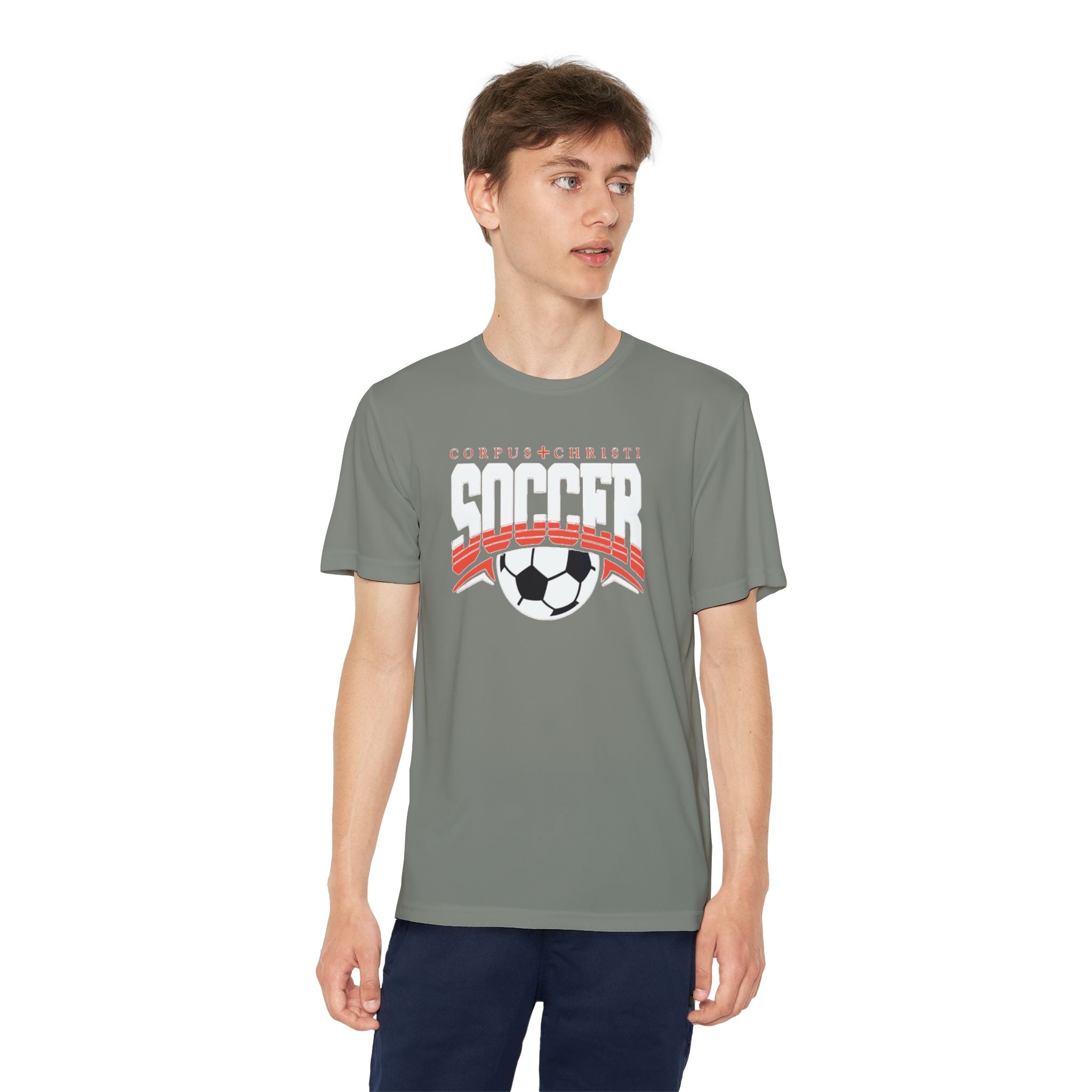 Youth Soccer Short Sleeve Tee — Corpus Christi Competitor Shirt