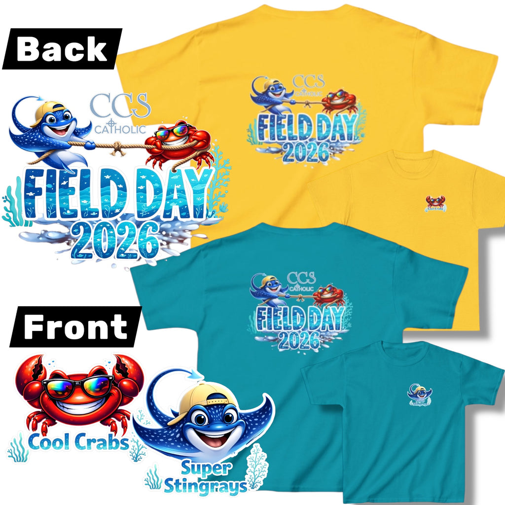 Field Day 2026 Child Size T‑Shirt