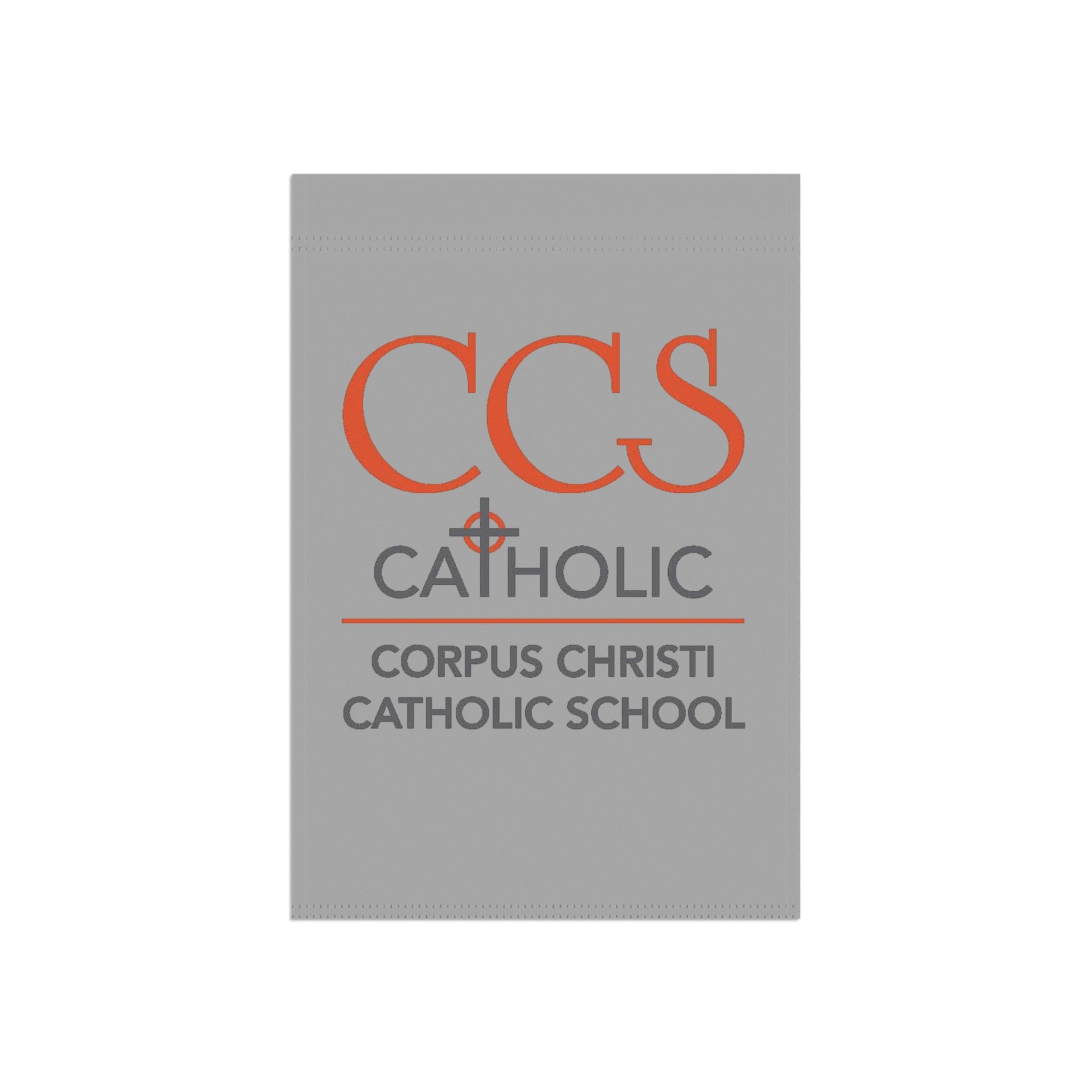 Corpus Christi Catholic School Garden Flag — CCS Logo House Banner
