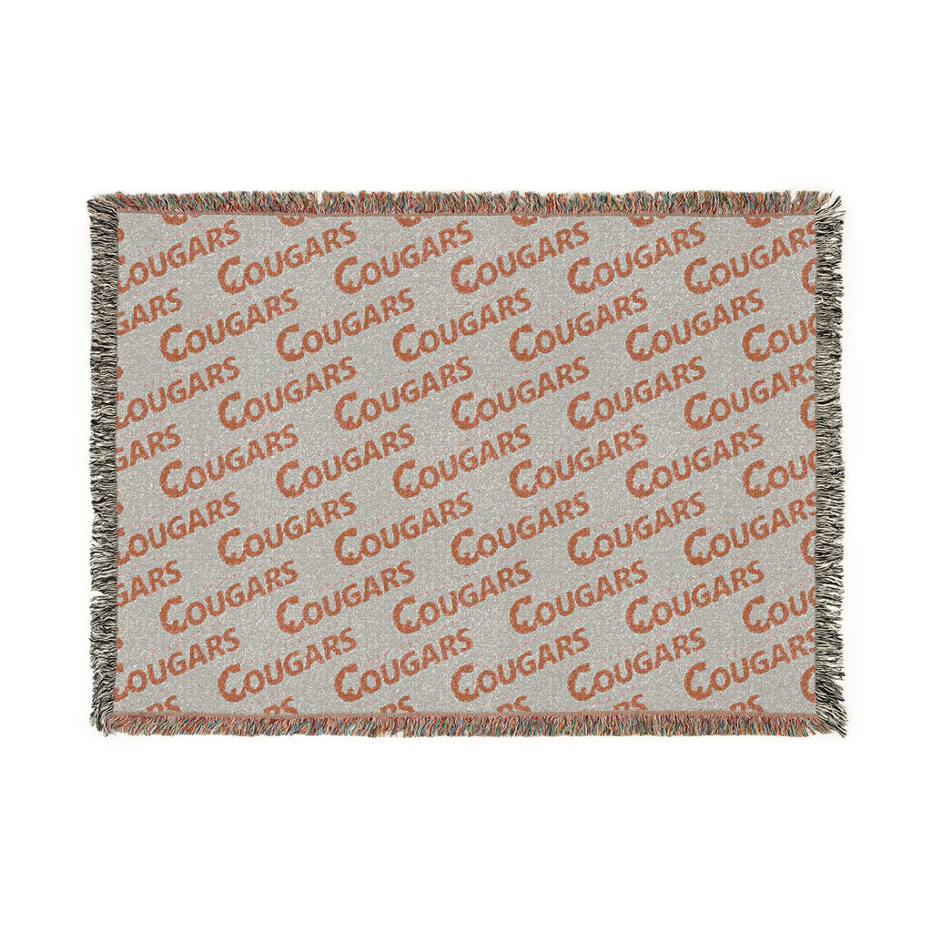 Cougars Woven Blanket