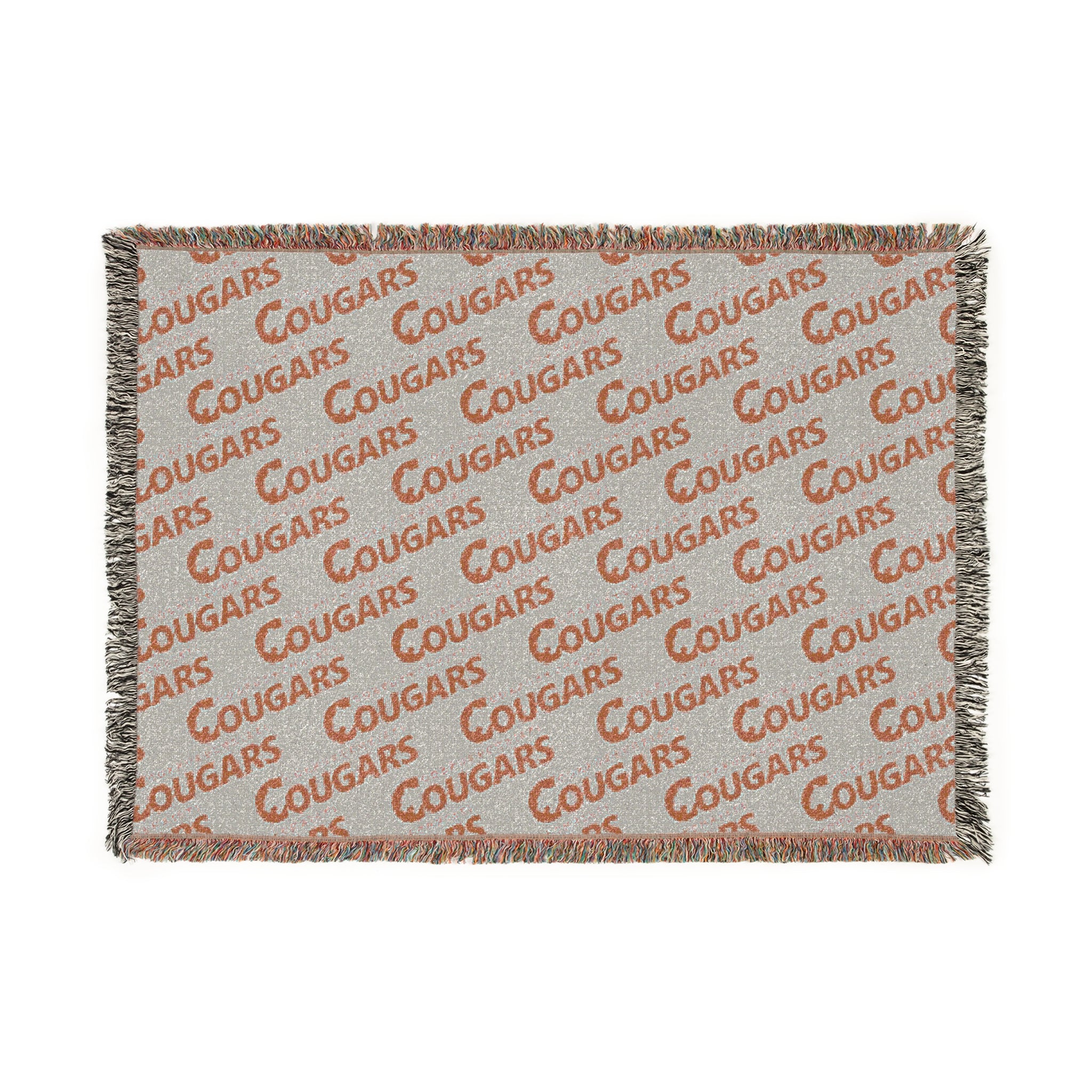 Cougars Woven Blanket