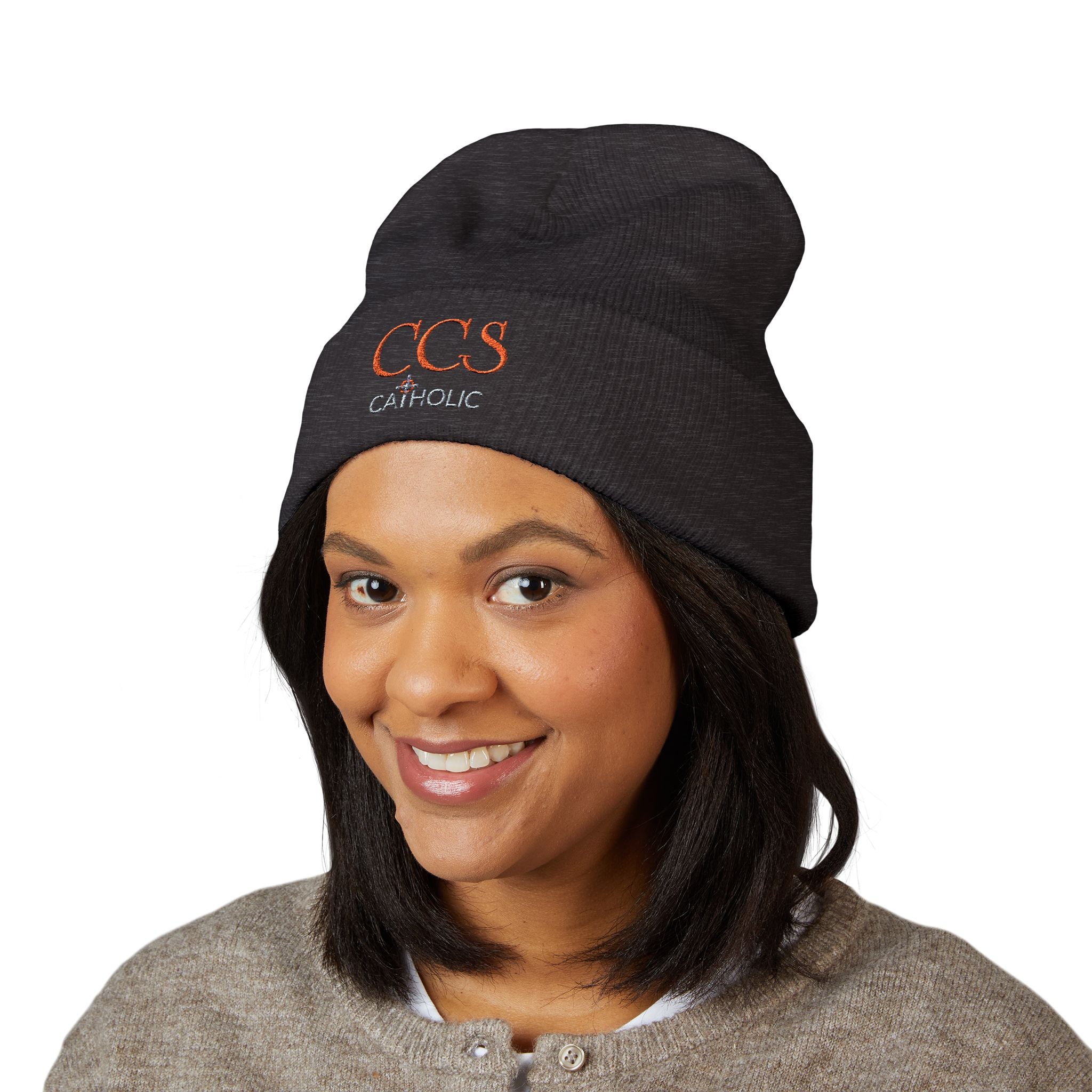 CCS Classic Cuffed Beanie with Embroidered Logo