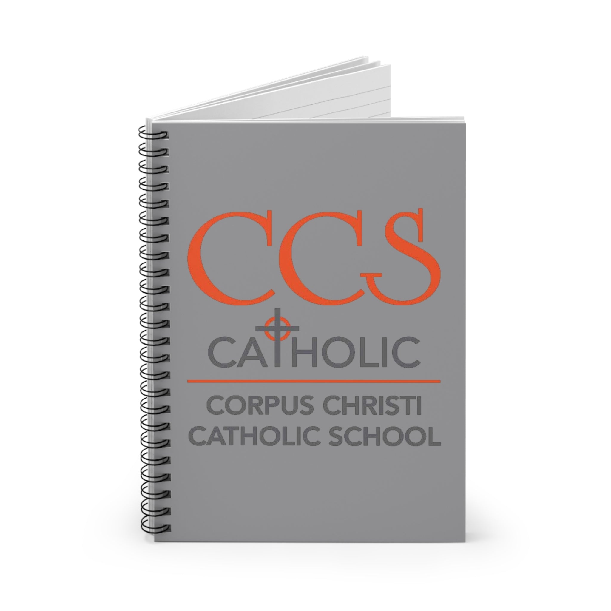 Corpus Christi Catholic School Spiral Notebook – CCS Logo Ruled Journal