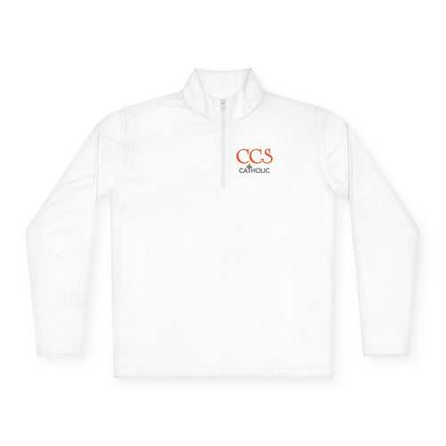 CCS Catholic Quarter-Zip Pullover — CCS Logo Lightweight Pullover